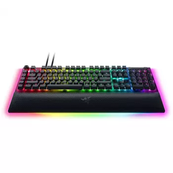 Razer BlackWidow V4 Pro näppäimistö pelikäyttöön USB QWERTZ saksa musta mekaaninen RGB