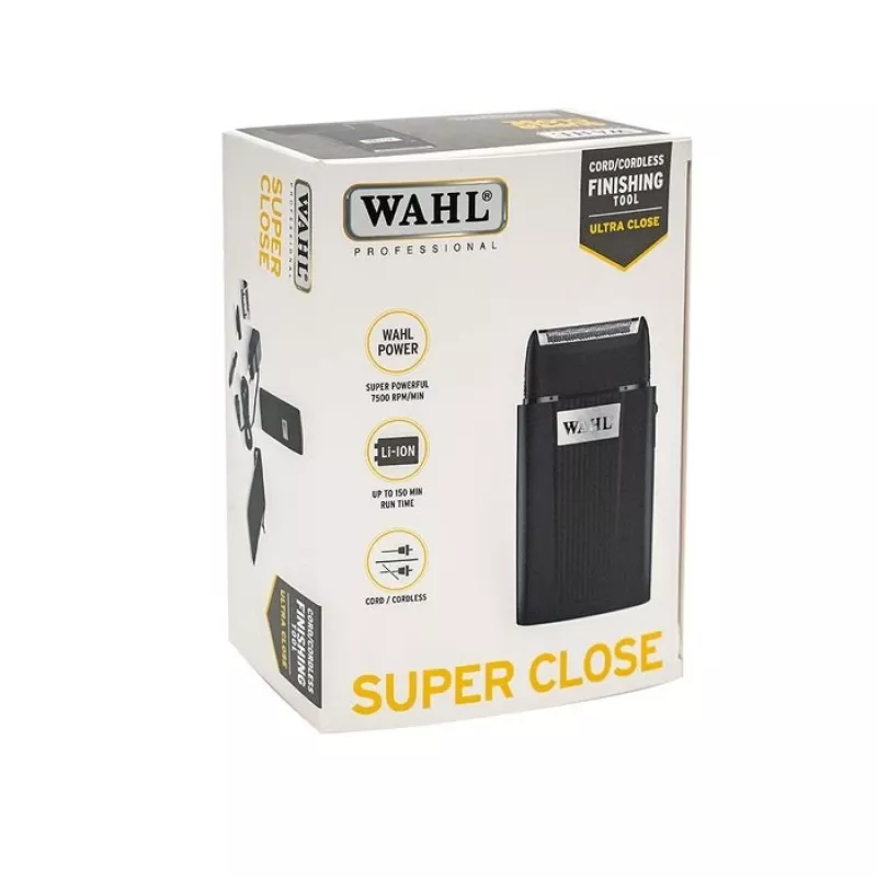 Wahl Super Close 3616-0470 AC/akku musta