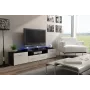 Cama TV-taso EVORA 200 wenge/valkoinen kiiltävä