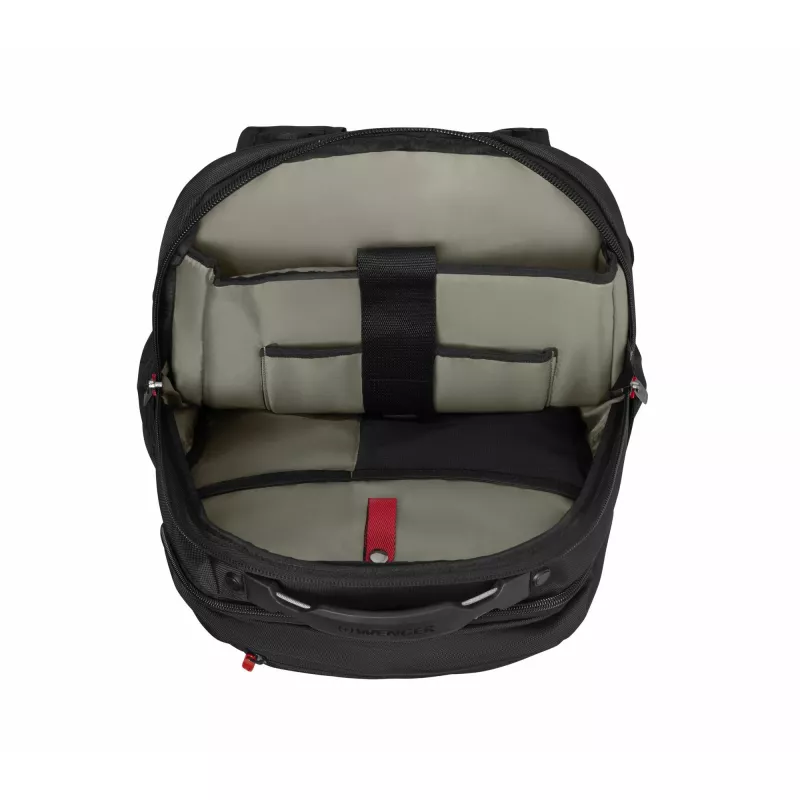 Vapaa-ajan reppu Wenger SwissGear Cosmic musta polyesteri PVC rPET