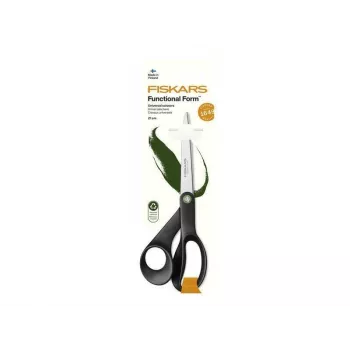 Fiskars 1074547 askartelu-/toimistisakset, yleiskäyttö, suora leikkaus, musta, ruostumaton teräs