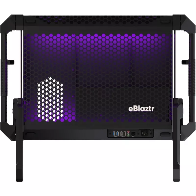 Eblaztr kannettava PC-kotelo - musta - PC-kotelo - mini tower - musta