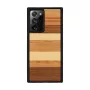 Suojakotelo Man and Wood Samsung Galaxy Note 20 Ultra — musta puupinta