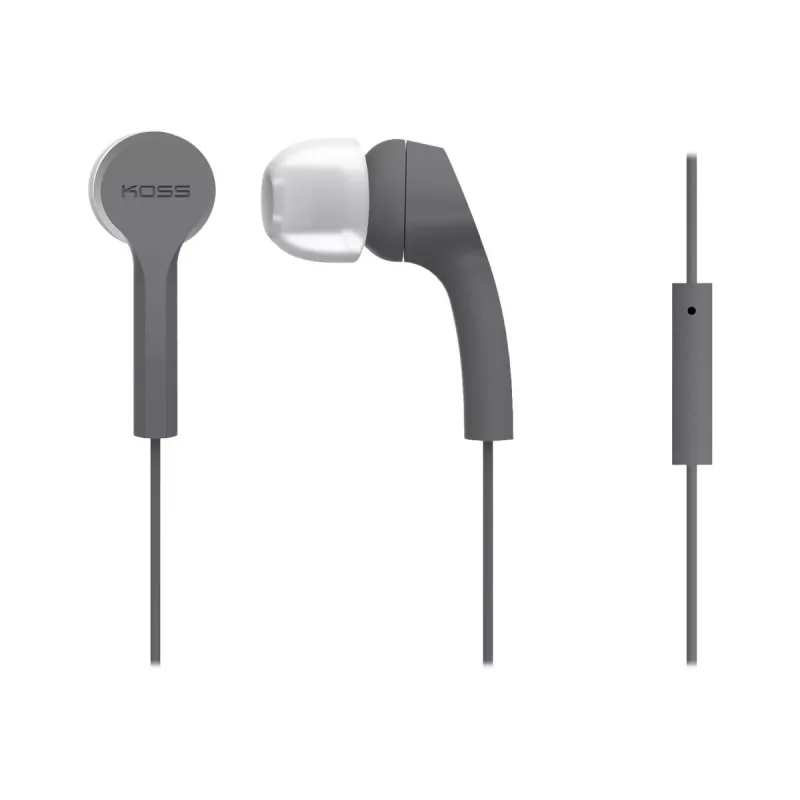 Koss | kuulokkeet | KEB9iGRY | johdollinen | in-ear | mikrofoni | harmaa