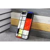 iKins suojakotelo Apple iPhone 8/7 Mondrian musta