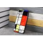 iKins suojakotelo Apple iPhone 8/7 Mondrian musta