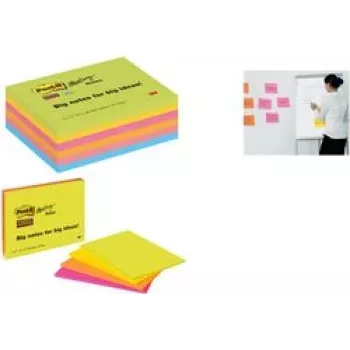 Post-it muistilappu Meeting Notes 6445-3SS-EU 101x152mm sekalainen 3x45 arkkia (6445-3SS-EU)