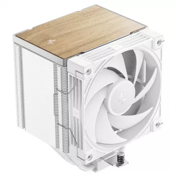 Prosessorin ilmajäähdytin DeepCool AK500 G2 WH, 120 mm tuuletin, max. ilmanpaine 3,33 mmH2O, 117×129×159 mm, valkoinen