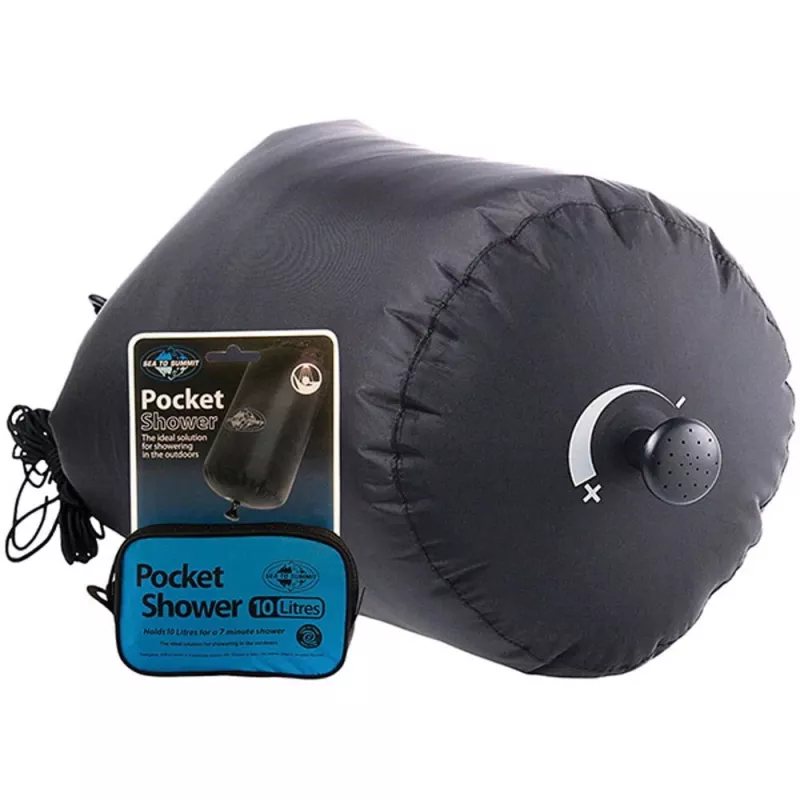 Sea to Summit Pocket Shower APSHOWER/UNI/UNI kannettava retkisuihku, 10 l