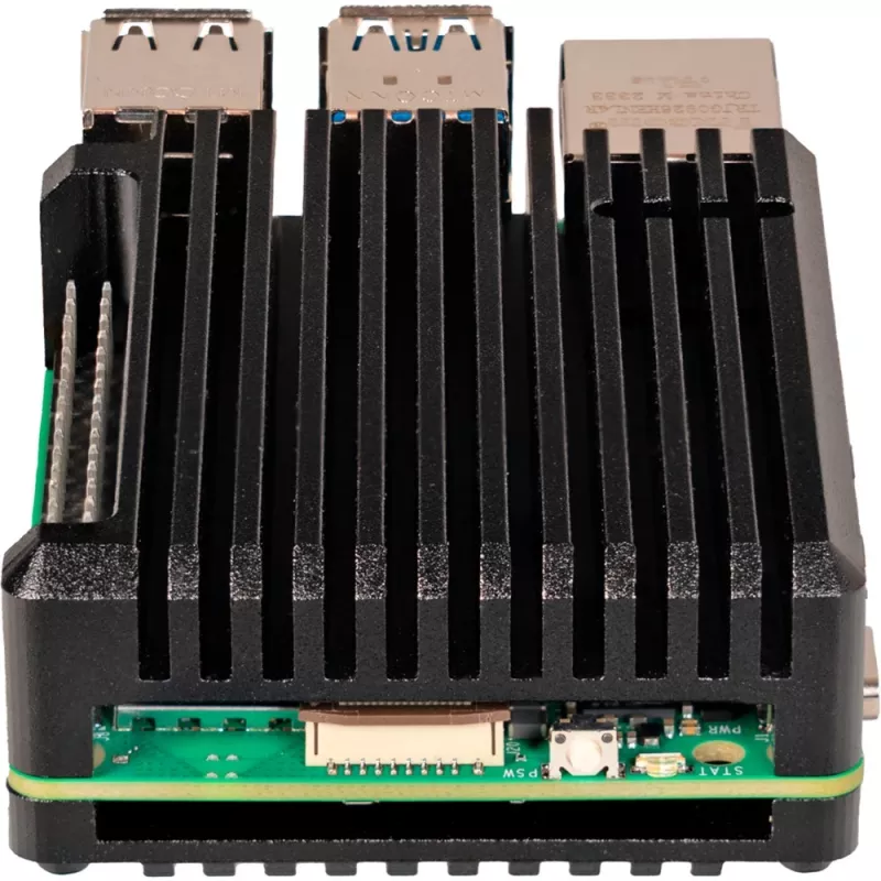 Joy-IT ARMOR Case BLOCK SBC-kotelo sopii kehityssarjoille Raspberry Pi (RB-AlucaseP5-07)