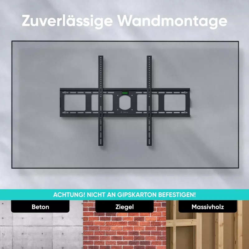 TV-lisävaruste seinäteline/55-100/SCHWARZ UF4-B Onkron