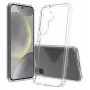 Screenor Bumper 25634SB suojakotelo Samsung Galaxy S24/S25 -puhelimille, läpinäkyvä