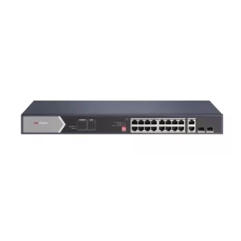 Hikvision DS-3E0520HP-E verkkokytkin hallitsematon Gigabit Ethernet (10/100/1000) Power over Ethernet (PoE) sininen