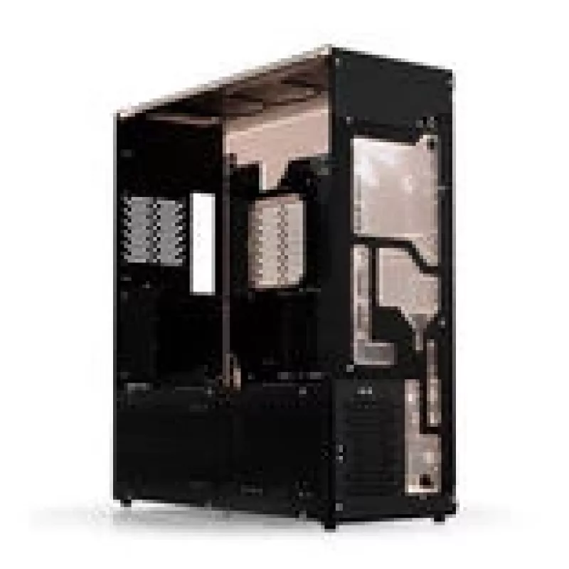 Singularity Computers Stream-M -nestekäähdytyskotelo, Big Tower, XL-ATX, RGB – musta