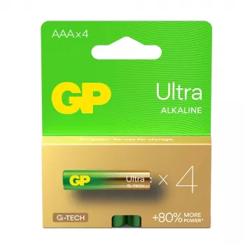 Alkaliparistot LR03 /AAA GP Ultra 4 kpl:n pakkaus