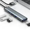 HUB-sovitin USB 3.0 4in1, 4x USB 3.0