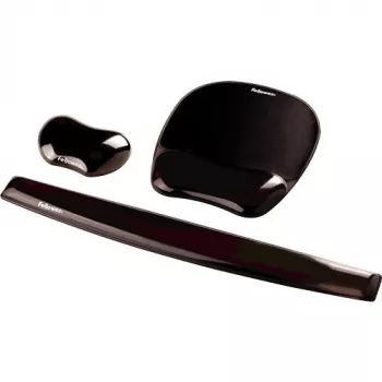 Näppäimistön lisävaruste rannetuki/CRYSTALS Gel 9112201 Fellowes