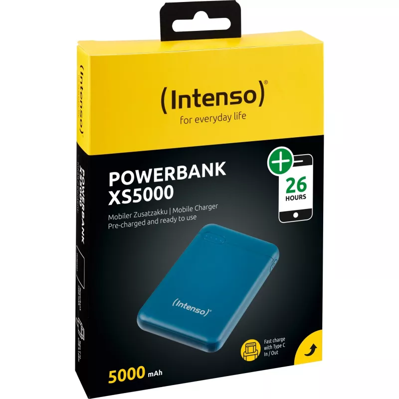 VARAVIRTALÄHDE USB 5000MAH/7313527 INTENSO