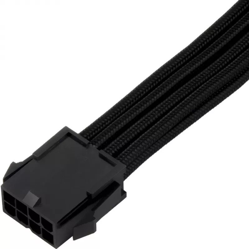 SilverStone SST-PP07E-EPS8B jatkokaapeli EPS 8-pin – EPS/ATX 4+4-pin, 30 cm, musta