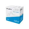 LANBERG verkkokaapeli Cat6 U/UTP LCU6-11CU-0305-S, 305 m, 23 AWG, harmaa, HDPE-vaippa