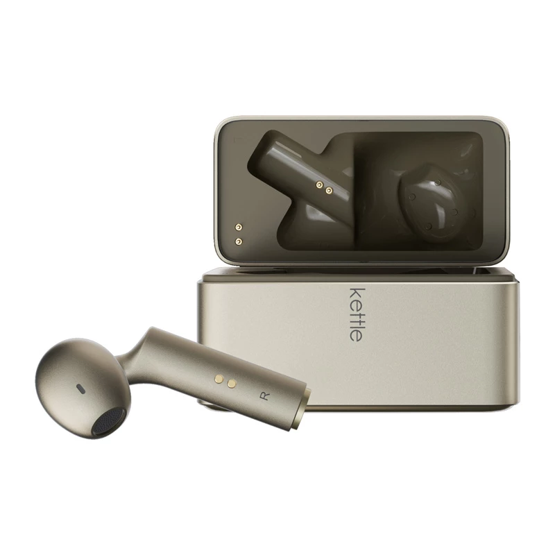 In-Ear-tulkkikuulokkeet Timekettle W4 AI Gold — simultaanitulkkauskuulokkeet