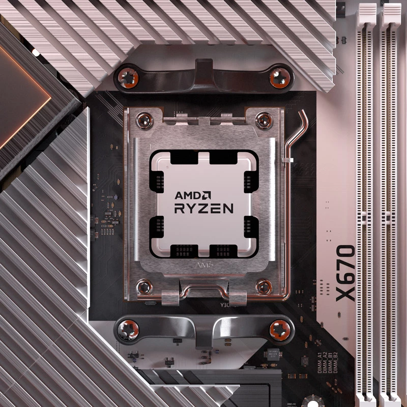 AMD AM5 Ryzen 7500F Tray 3,7GHz 6x Core 65W Boost 5 GHz 32MB välimuisti