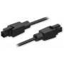 Teltonika 4-pin–4-pin-virtakaapeli, musta, 1 m, tulojännite 30 V, tulovirta 2 A