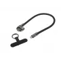 USB-C-kaapeli LANBERG CA-CMCM-10LN-0003-BK 0,3 m 240W musta