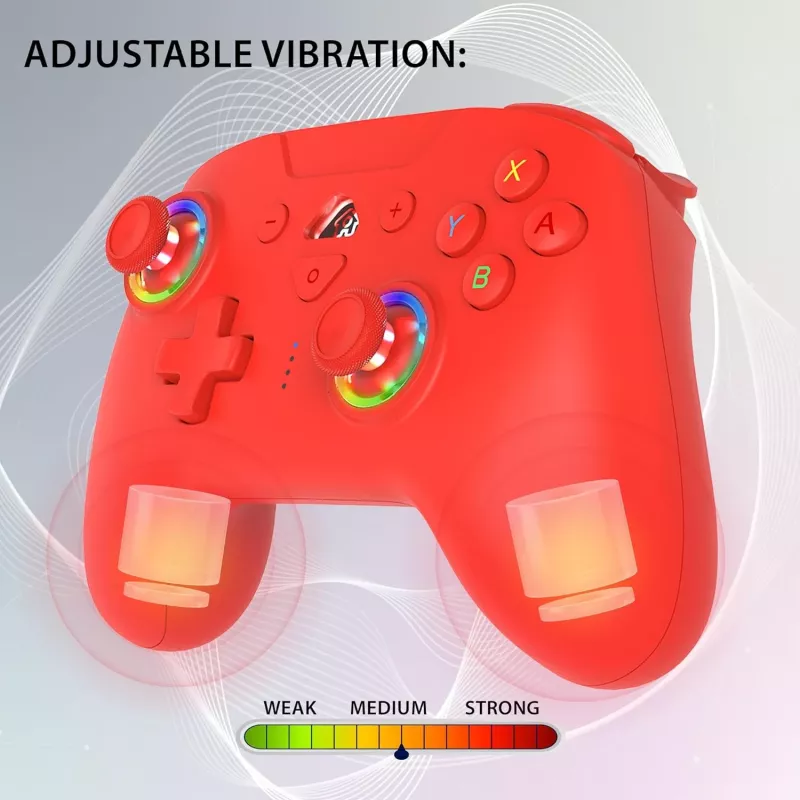 Subsonic langaton LED-ohjain punainen Switchille