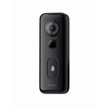 Seinäasennettava Xiaomi 3S musta IP65 2-way Audio langallinen & langaton Wi‑Fi 2.4 GHz paristo/DC 5V