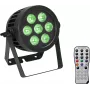 LED-PAR-valaisin EUROLITE 7x9W IP Rated — 7 x 9W LEDit, IP-suojattu kotelo