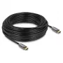 DELOCK aktiivinen optinen DisplayPort 2.1 -kaapeli 8K 60 Hz 40 Gbps 30 m