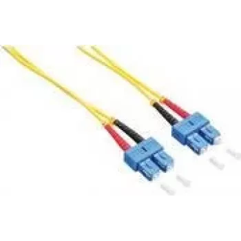 Logilink - patch-kaapeli - SC Singlemode (M) - SC Singlemode (M) - 2 m - kuitu - duplex - 9/125 mikrometriä - OS2 - halogeeniton - keltainen (FP0SC02)