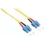 Logilink - patch-kaapeli - SC Singlemode (M) - SC Singlemode (M) - 2 m - kuitu - duplex - 9/125 mikrometriä - OS2 - halogeeniton - keltainen (FP0SC02)