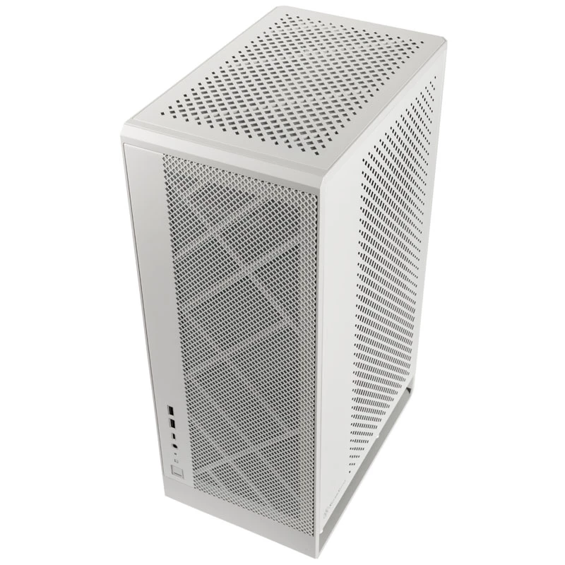 Tietokonekotelo SilverStone ALTA G1M microATX, valkoinen