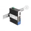 Hallitsematon kytkin DeLOCK 88016 Gigabit Ethernet 8 porttia 1 Gbit/s