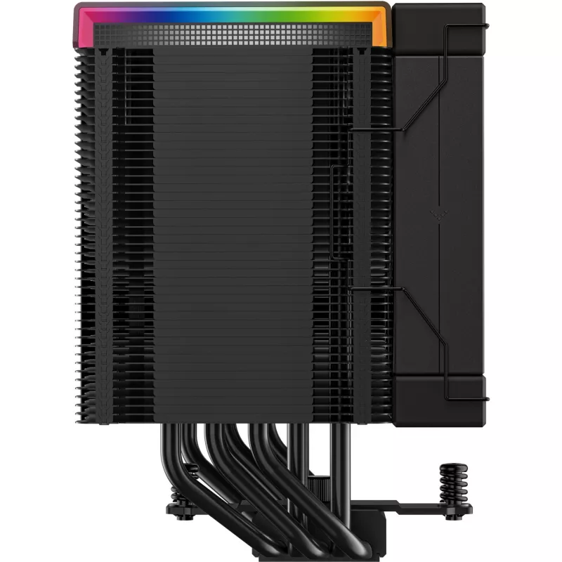 Ilmajäähdytin DeepCool AK500 Digital Pro 12 cm musta Fluid-Dynamic-laakeri