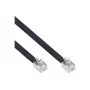 InLine modulaarikaapeli RJ12 uros / uros 6P6C 20m
