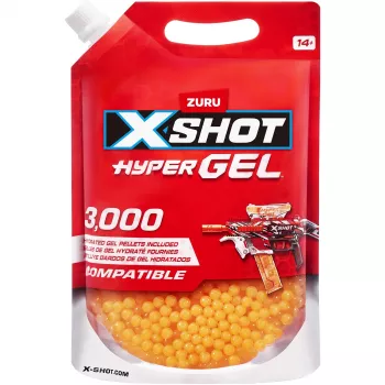 XShot HYPER GEL 36810-EN71 lelupyssyn lisävaruste/kulutustarvike täyttöpakkaus