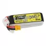 Akku Tattu R-Line 550mAh 14,8V 95C 4S1P — LiPo-akku RC-malleihin
