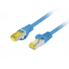 Verkkokaapeli Fluke PCF6A-10CU-0025-B RJ45 Cat.6a 0,25 m sininen