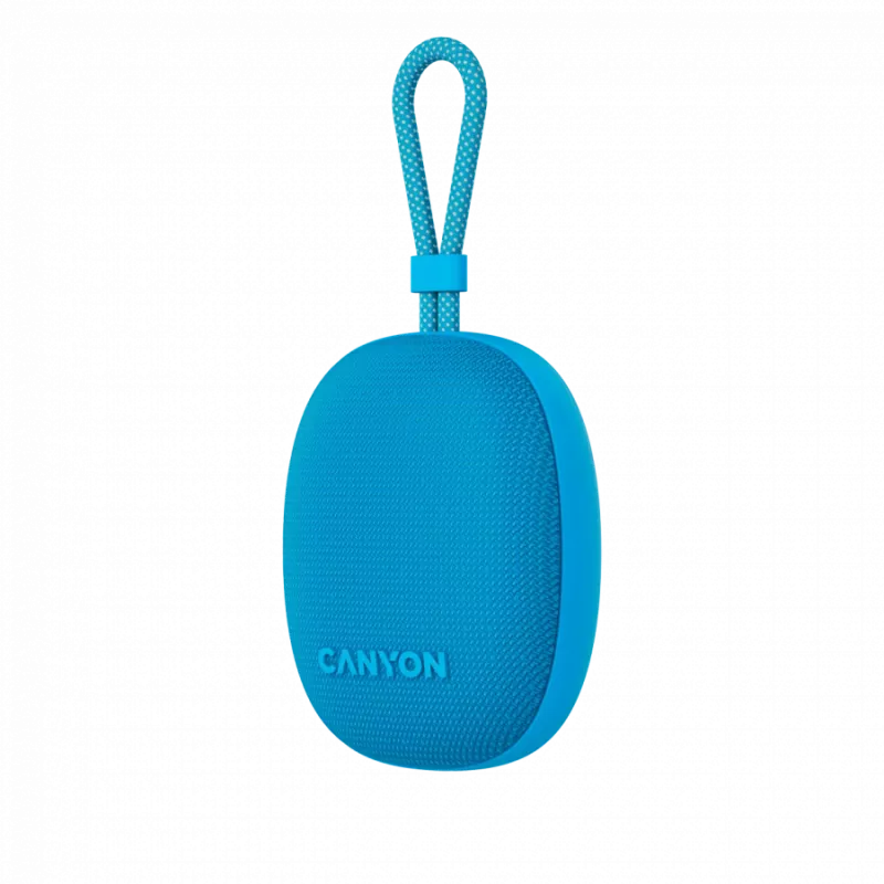 Canyon OnMove 12 - kannettava Bluetooth v5.3 -kaiutin - 5W - TWS - IPX7 - 12 tuntia - USB-C-lataus