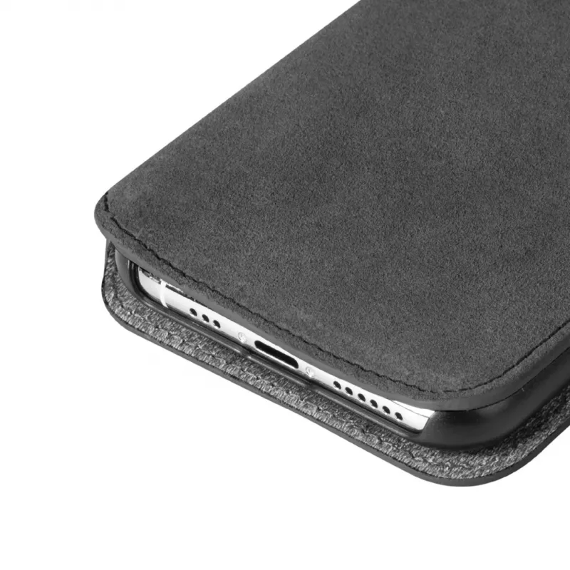 Krusell Broby PhoneWallet lompakkokotelo iPhone 11 Pro Max:lle, Stone