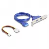 DeLOCK liitäntäkortit/-sovittimet 61065 sisäinen USB 3.2 Gen 1 M.2 pistoke