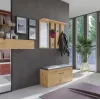 Vaateteline + peili PARMA 100x15x.81.5 cm, artisan tammi