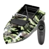 Syöttövene Flytec V050 12000mAh akulla, camo vihreä — kauko-ohjattava syöttövene