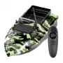 Syöttövene Flytec V050 12000mAh akulla, camo vihreä — kauko-ohjattava syöttövene
