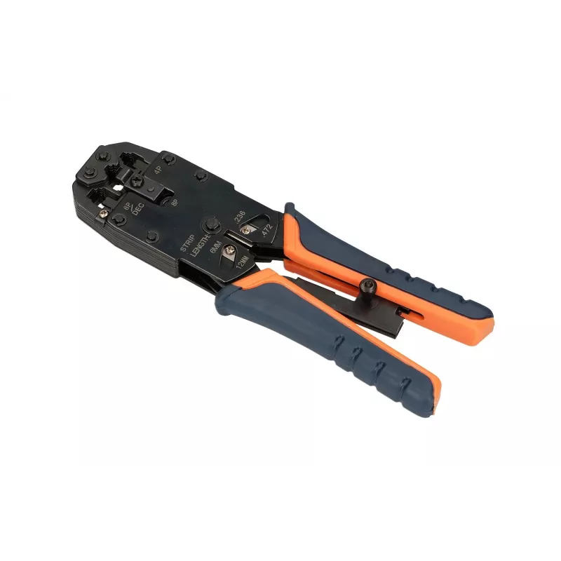 Extralink RJ45-puristuspihdit 4P+6P+8P räikällä modulaariliittimille, 1 kpl