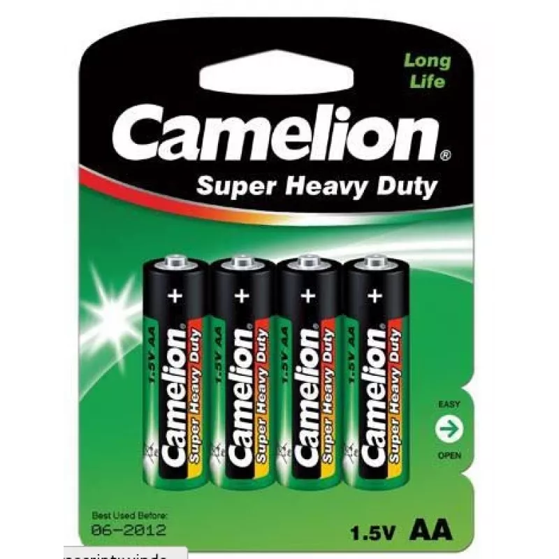 Kertakäyttöparisto Camelion R6P-BP4G
