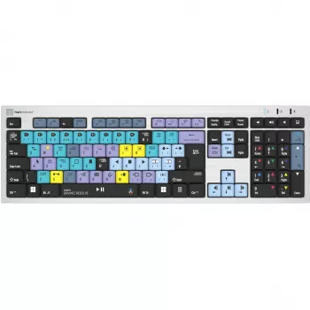 Logickeyboard LKB-RESC-AJPU-UK näppäimistö toimisto USB QWERTY englanti
